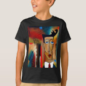 Kinder Hanes TAGLESS® T-Shirt (Vorderseite)