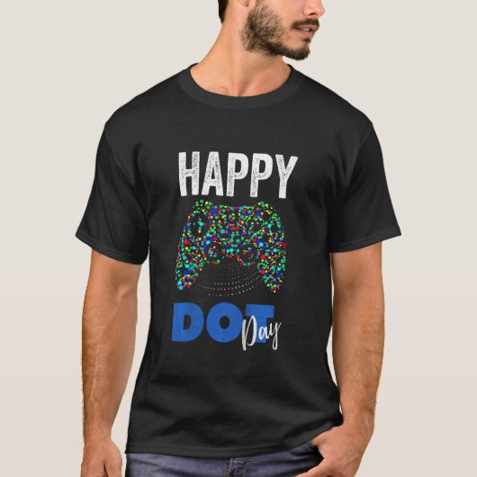 Kinder Happy Dot Day 2022 Internationaler Dotday G T-Shirt (Vorderseite)