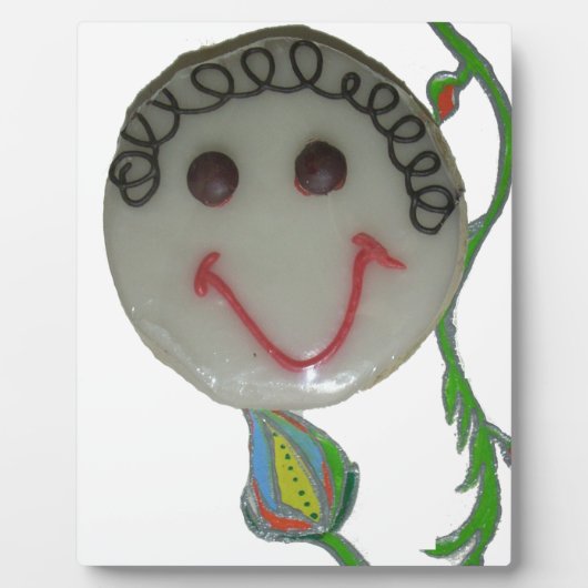 Kinder Happy Face Hakuna Matata Friendly Vine.png Fotoplatte (Vorderseite)