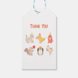 Kinder Happy Geburtstag Party Tiere Boys Safari Geschenkanhänger