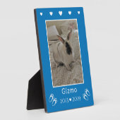 Kinder Haustier Bunny Rabbit Loss | Memorial für b Fotoplatte (Seite)