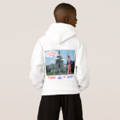 Kinder heulen. Glückwunsch 4. Ratte/Unclesam Hoodie (Schwarz voll)