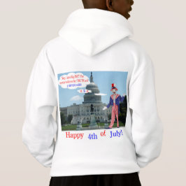 Kinder heulen. Glückwunsch 4. Ratte/Unclesam Hoodie