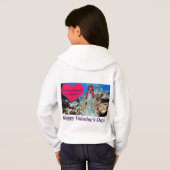 Kinder heulen. Herzlichen Glückwunsch Valentinstag Hoodie (Schwarz voll)