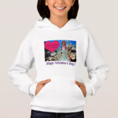 Kinder heulen. Herzlichen Glückwunsch Valentinstag Hoodie (Vorderseite)