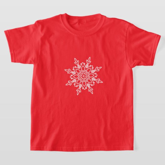 Kinder Holiday Top Snowflake (Ablage )
