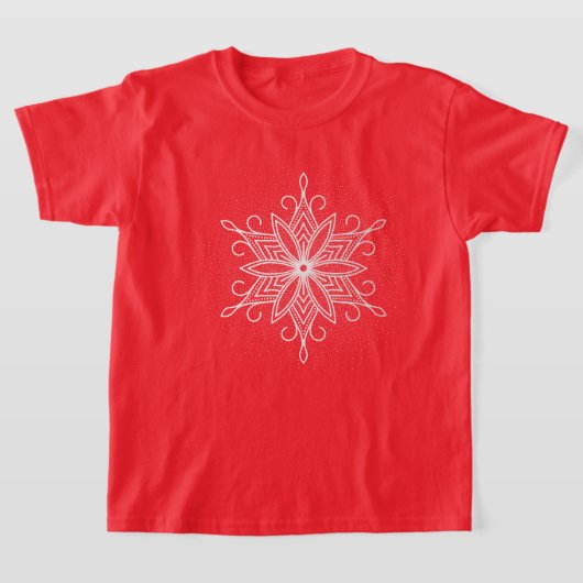 Kinder Holiday Top Snowflake (Ablage )