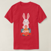 Kinder Hoppy Ostereier Bunny Rabbit T-Shirt (Design vorne)