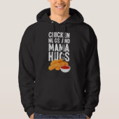 Kinder Hühnernugs und Mama Hugs Hühnchen Nugget Lo Hoodie (Vorderseite)