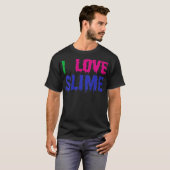 Kinder I Liebe Slime - Funny Kids T-Shirt (Vorne ganz)