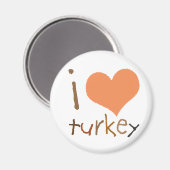 Kinder I Liebe Türkei Magnet (Vorderseite/Rückseite)