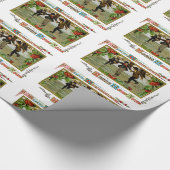 Kinder Iceskating Geschenkpapier (Ecke)