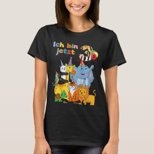 Kinder Ich bin 3 Jahre alt Zoo Tiere Dschungel dri T-Shirt