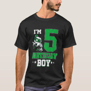 Kinder ich bin 5 Geburtstag Junge Outfit 5th Bday  T-Shirt
