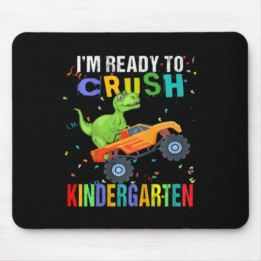 Kinder, ich bin bereit, den Kindergarten-Dinosauri Mousepad (Vorne)