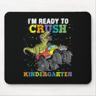 Kinder, ich bin bereit, den Kindergarten-Monstertr Mousepad