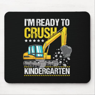 Kinder, ich bin bereit, den Kindergartenbau zu kna Mousepad