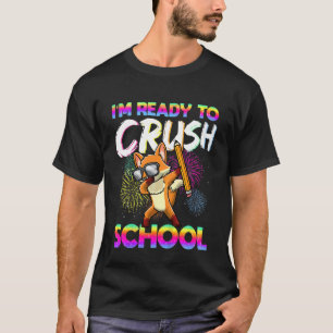 Kinder Ich Bin Bereit Den Schultag Zu Knacken Tage T-Shirt