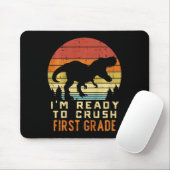 Kinder Ich bin bereit, die 1. Klasse Dinosaurier C Mousepad (Mit Mouse)