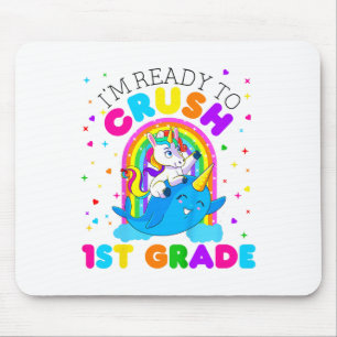 Kinder, ich bin bereit, die 1. Klasse Einhorn Ck z Mousepad