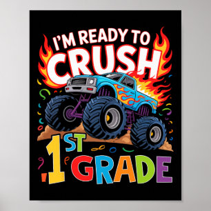 Kinder, ich bin bereit, die 1. Klasse zu rocken, e Poster