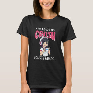 Kinder Ich bin bereit, die vierte Klasse zu knacke T-Shirt