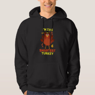 Kinder, ich bin die intelligenteste Truthahn-Famil Hoodie