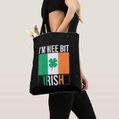 Kinder ich bin Wee Bit Irish Leprechaun Kleinkind Tasche (Von Nahem)