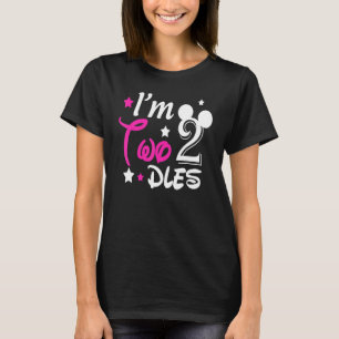 Kinder ich bin zweitwodles 2. Geburtstag Party 2.  T-Shirt