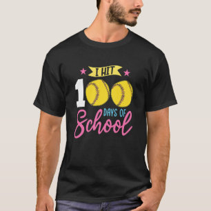 Kinder Ich Habe 100 Tage Schule Erreicht Mädchen 1 T-Shirt