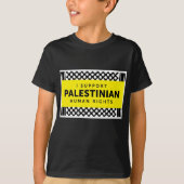 Kinder"ich stütze palästinensische Recht-" T - T-Shirt (Vorderseite)