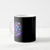 Kinder Ich war 6 Jetzt bin ich 7 Junge 6 7 Galaxy Kaffeetasse (Vorderseite Links)