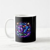 Kinder Ich war 6 Jetzt bin ich 7 Junge 6 7 Galaxy Kaffeetasse (Links)