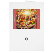 Kinder-ID-Karte - Eid Mubarak Little Star (Hinten)