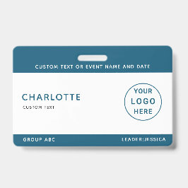 Kinder ID Lanyard Template Music Tour Schule Ausweis