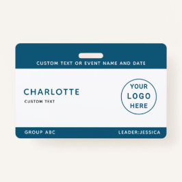 Kinder ID Lanyard Template Music Tour Schule Ausweis