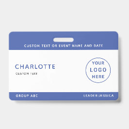 Kinder ID Lanyard Template Music Tour Schule Ausweis