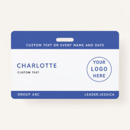 Kinder ID Lanyard Template Music Tour Schule Ausweis