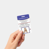 Kinder-ID-Notfallkarte Ausweis (Handheld)