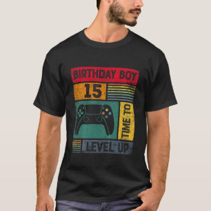 Kinder im Alter von 15 Jahren 15 Jahren Kinderzeit T-Shirt
