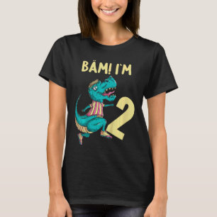 Kinder im Alter von 2 Jahren 2 Geburtstag Outfit B T-Shirt