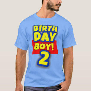 Kinder im Alter von 2 Jahren Geburtstag Kindergesc T-Shirt