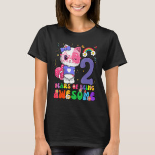 Kinder im Alter von 2 Jahren Teens 2. Geburtstag M T-Shirt