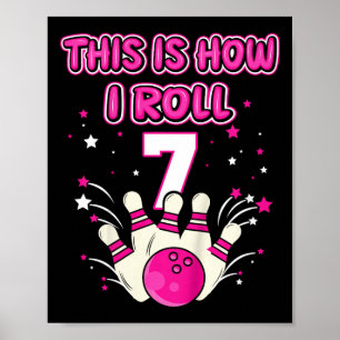 Kinder im Alter von 7 Jahren So Roll ich 7. Bowlin Poster