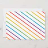 Kinder im Alter von Geburtstagsparty Einladung (Rückseite)