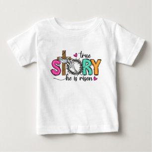 Kinder im Christlichen Ostern Baby T-shirt