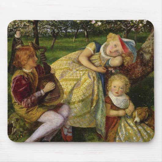 Kinder im Königsgarten Mousepad (Vorne)