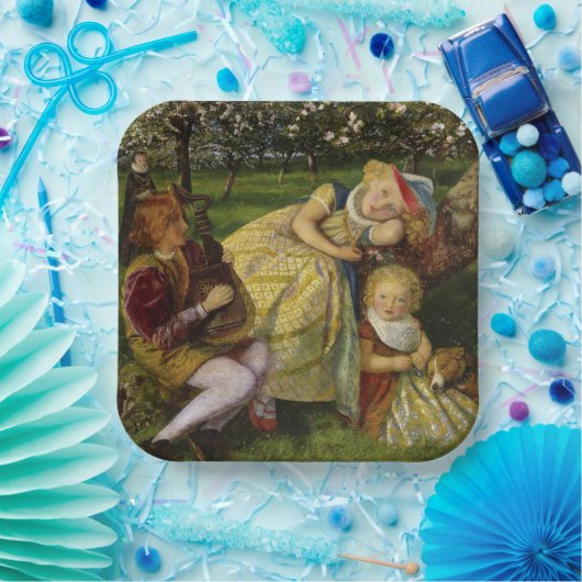 Kinder im Königsgarten Pappteller (Party)