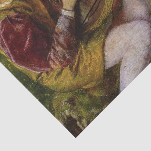 Kinder im Königsgarten Seidenpapier (Detail)