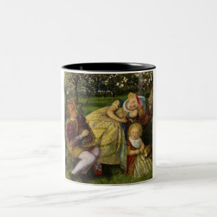 Kinder im Königsgarten Zweifarbige Tasse